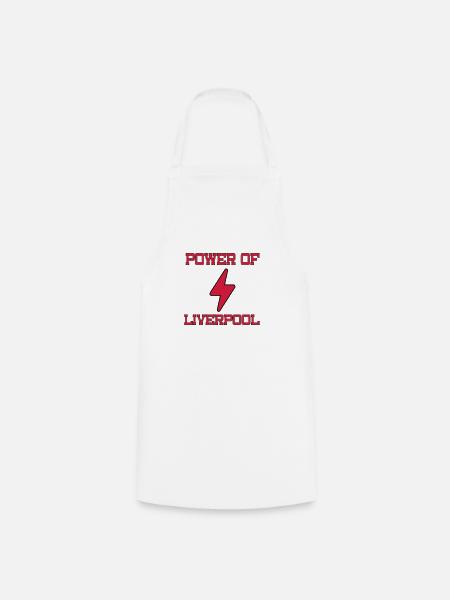 Power of LIVERPOOL - Cooking Apron - white