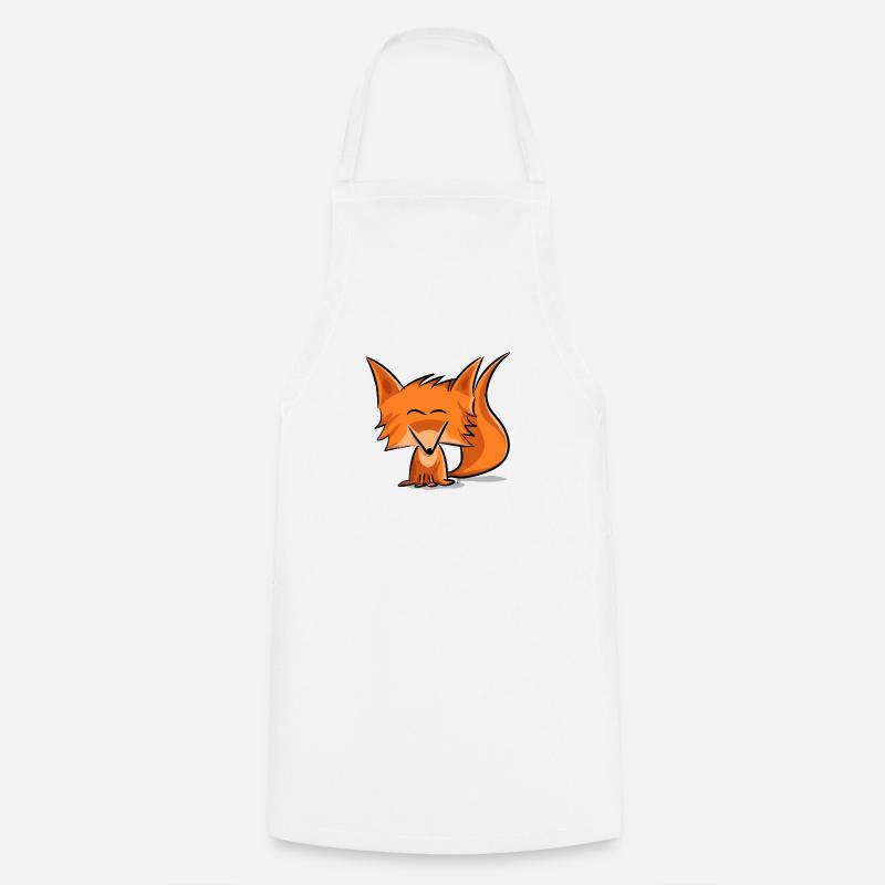 Cute fox - Tablier de cuisine - blanc