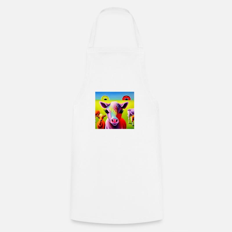 Happy cows - Cooking Apron - white