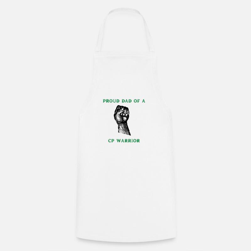 Proud Dad - Cooking Apron - white