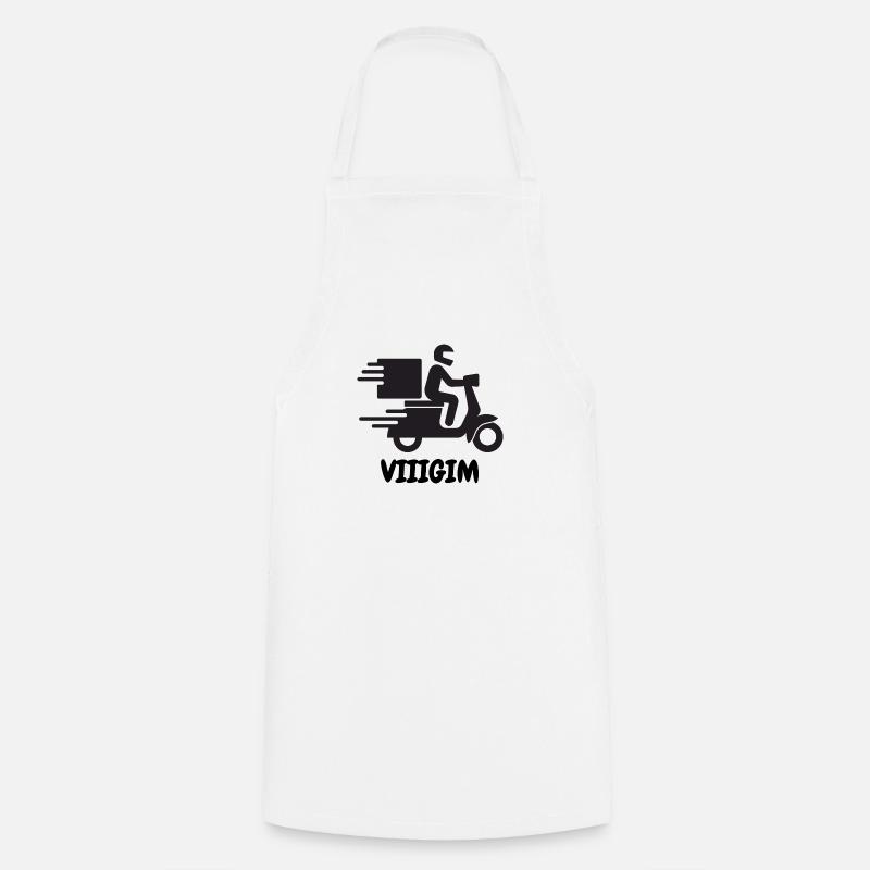Vigim Scooter - Cooking Apron - white