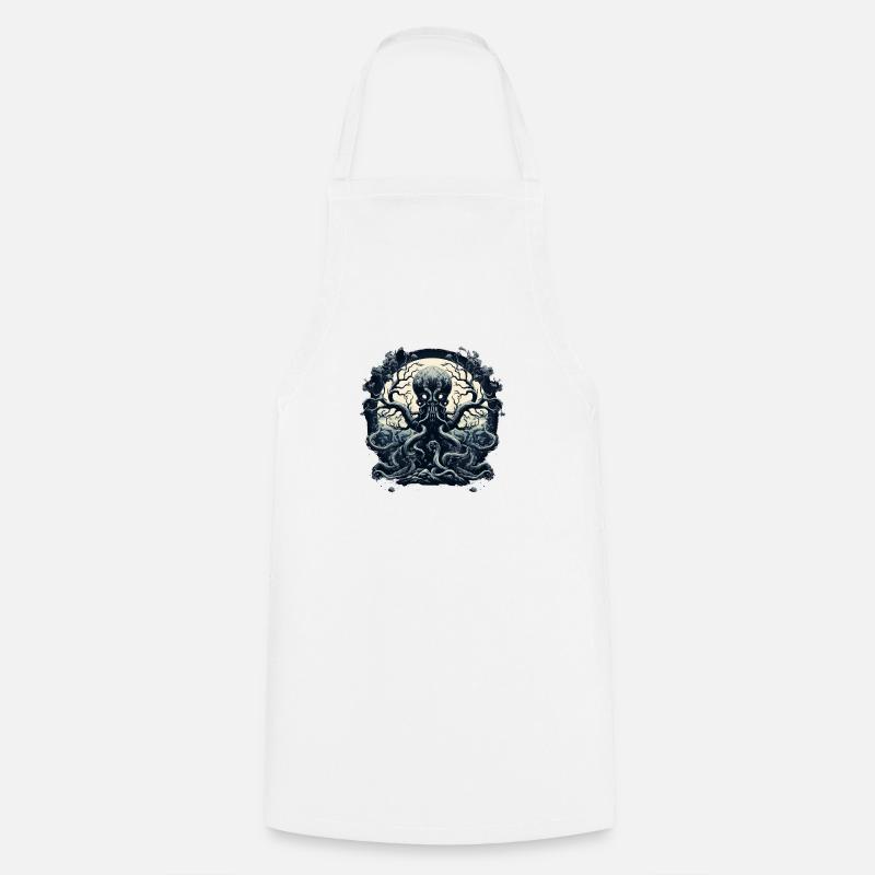 Octopus Tree 1 - Tablier de cuisine - blanc
