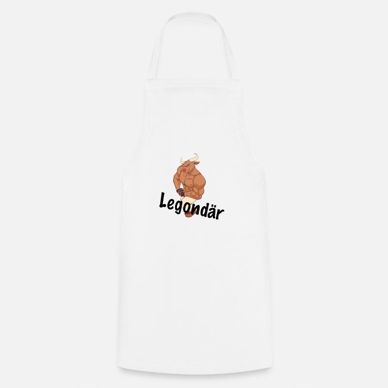 Legondär - Tablier de cuisine - blanc