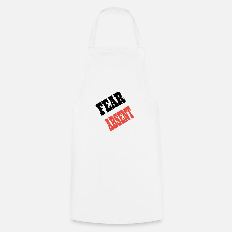 FearAbsent - Cooking Apron - white