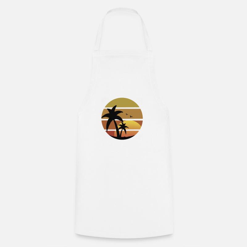 Paradise - Cooking Apron - white