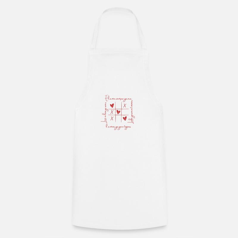 Saint Valentin love - Cooking Apron - white