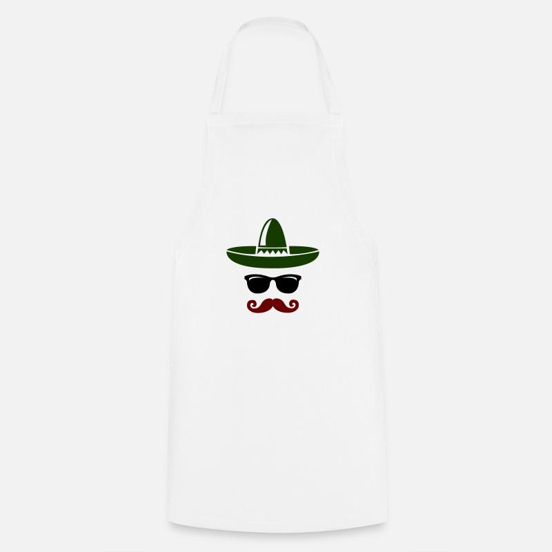Cool mexicain - Tablier de cuisine - blanc