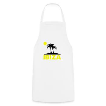 Ibiza - Tablier de cuisine - blanc - Devant - AI Model Male 185 dark (185cm)