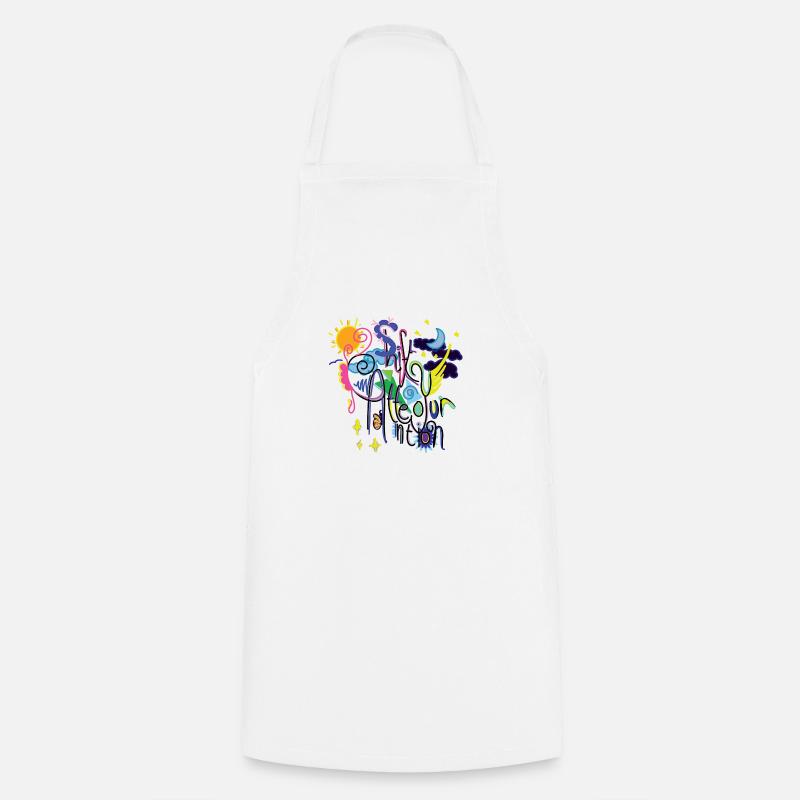 Déplacez votre attention - Tablier de cuisine - blanc