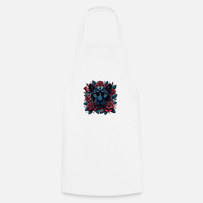 Panther - Cooking Apron - white