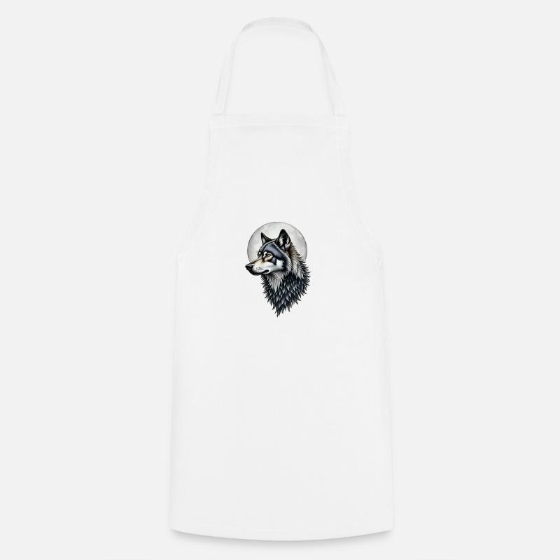 wolf - Tablier de cuisine - blanc