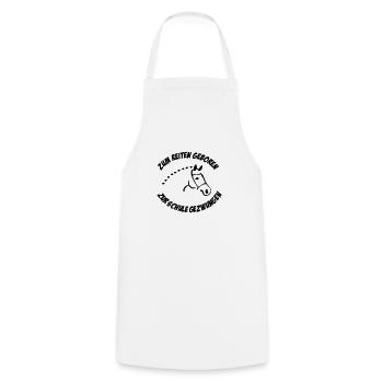 ride - Cooking Apron - white - Front - AI Model Male 185 dark (185cm)