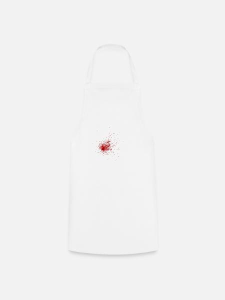 Blood - Blut 2 - Kochschürze - Weiß