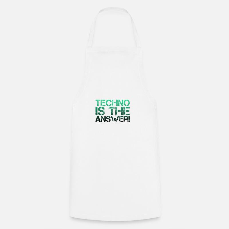 TECHNO - Cooking Apron - white