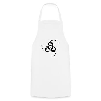 logo 3 nb uba100 - Tablier de cuisine - blanc - Devant - AI Model Male 185 dark (185cm)
