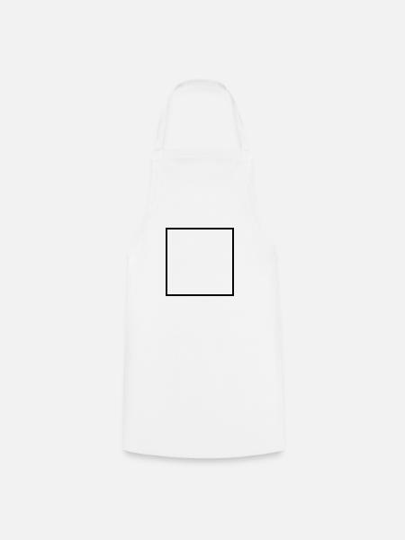 Mathematik Symbol - Quadrat - Kochschürze - Weiß