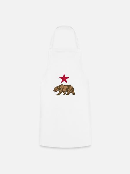 california - Kochschürze - Weiß