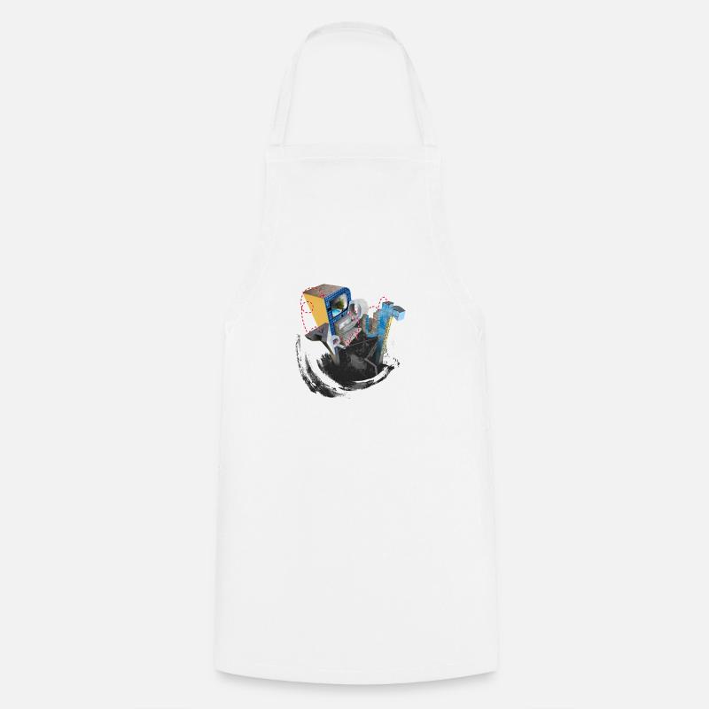Parkour - Cooking Apron - white