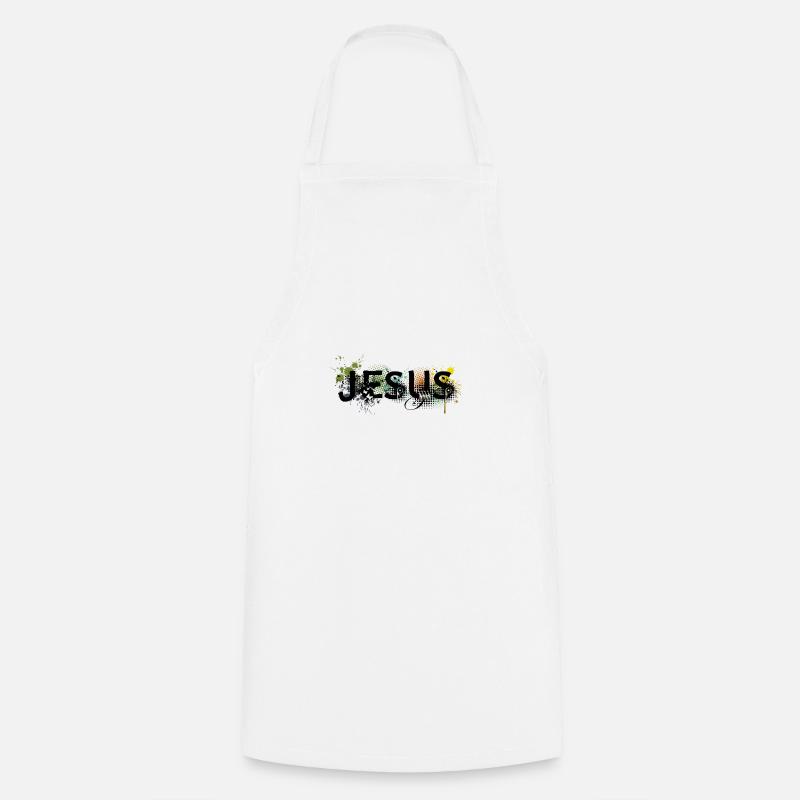 Jésus de - Tablier de cuisine - blanc