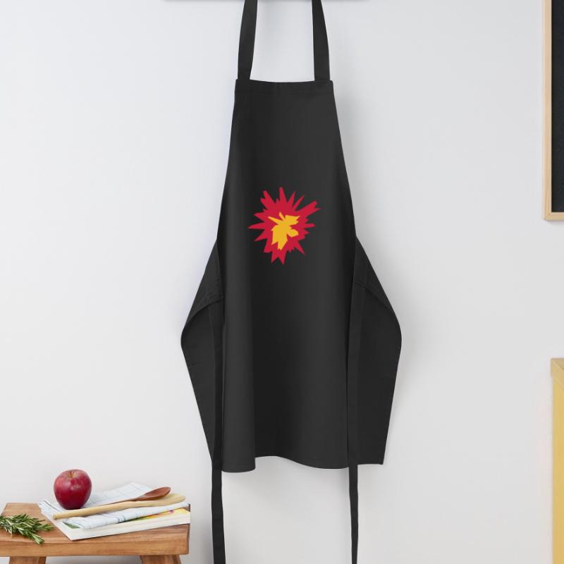fire flame hot tnt dynamite explode explosi Cooking Apron