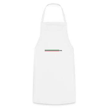 Italia - Tablier de cuisine - blanc - Devant - AI Model Male 185 dark (185cm)