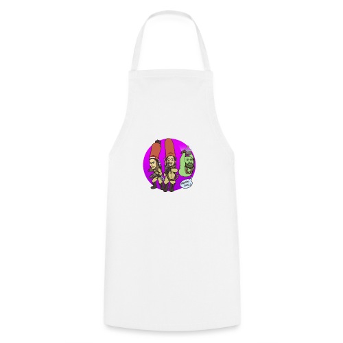 memebusters anotha one purple - Cooking Apron