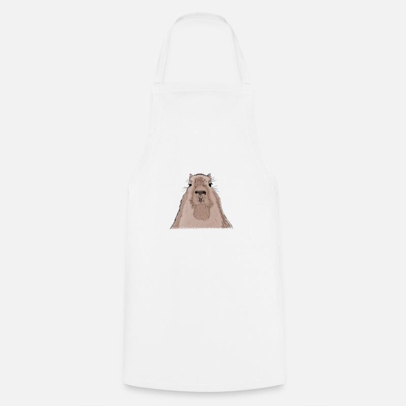 Capybara - capybara - Cooking Apron - white