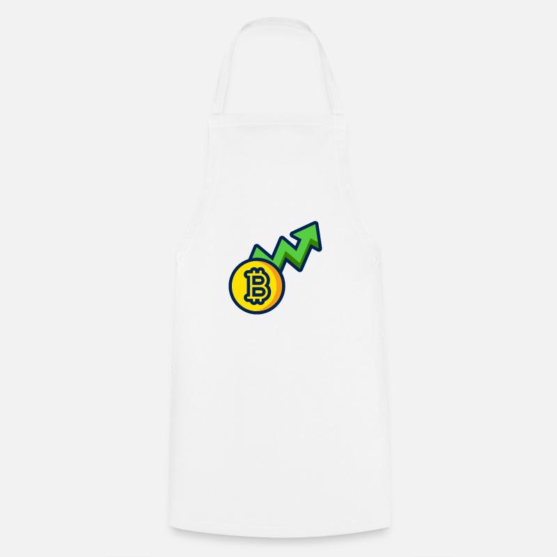 crypto - Cooking Apron - white