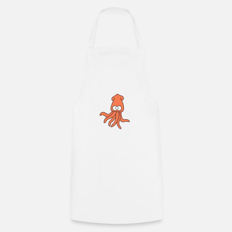 Squida ( Squida ) - Tablier de cuisine - blanc