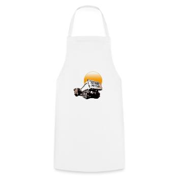 Camion - Tablier de cuisine - blanc - Devant - AI Model Male 185 dark (185cm)