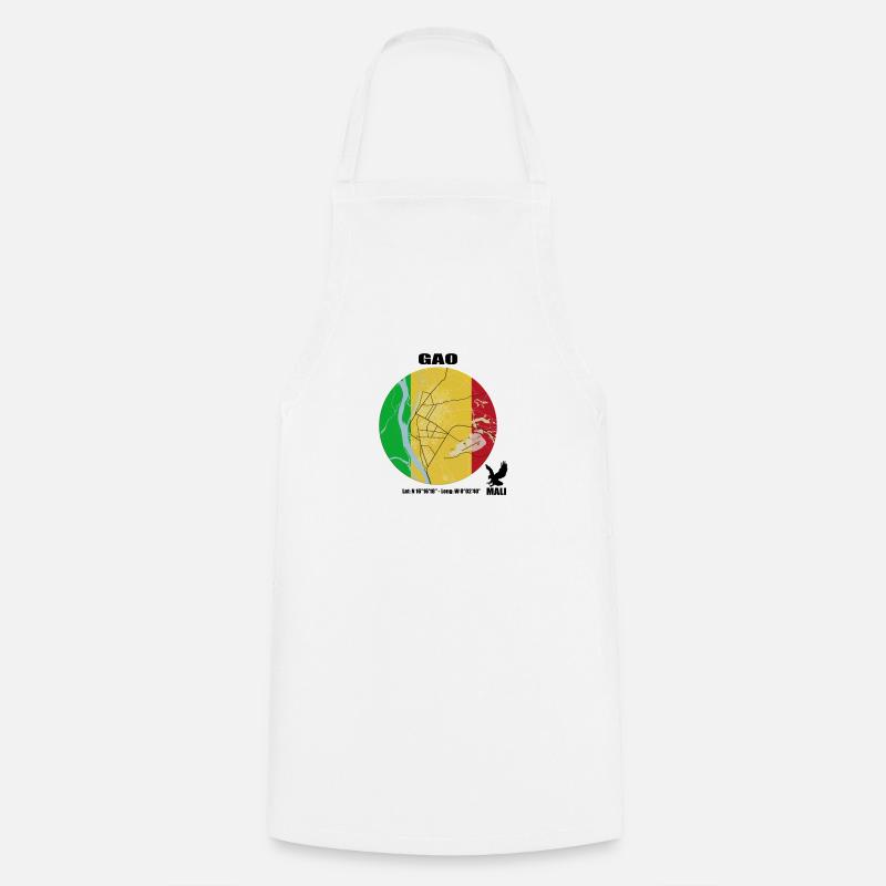 GA0, Mali - Tablier de cuisine - blanc