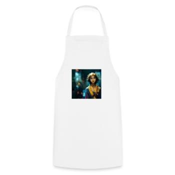 Video-games Girl - Tablier de cuisine - blanc - Devant - AI Model Male 185 dark (185cm)