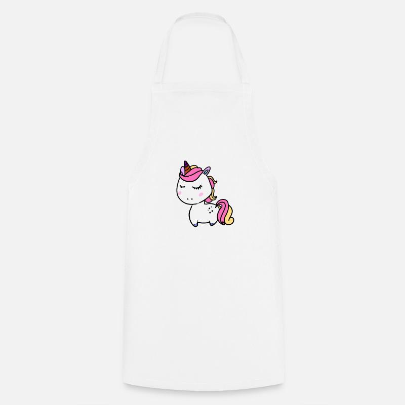 Unicorn - Cooking Apron - white