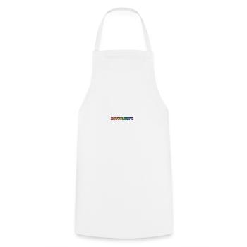 DIVERSITY gay rainbow LGBT pride - Cooking Apron - white - Front - AI Model Male 185 dark (185cm)