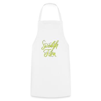 Sweden Sverige Viking Norden Scandinavia - Cooking Apron - white - Front - AI Model Male 185 dark (185cm)