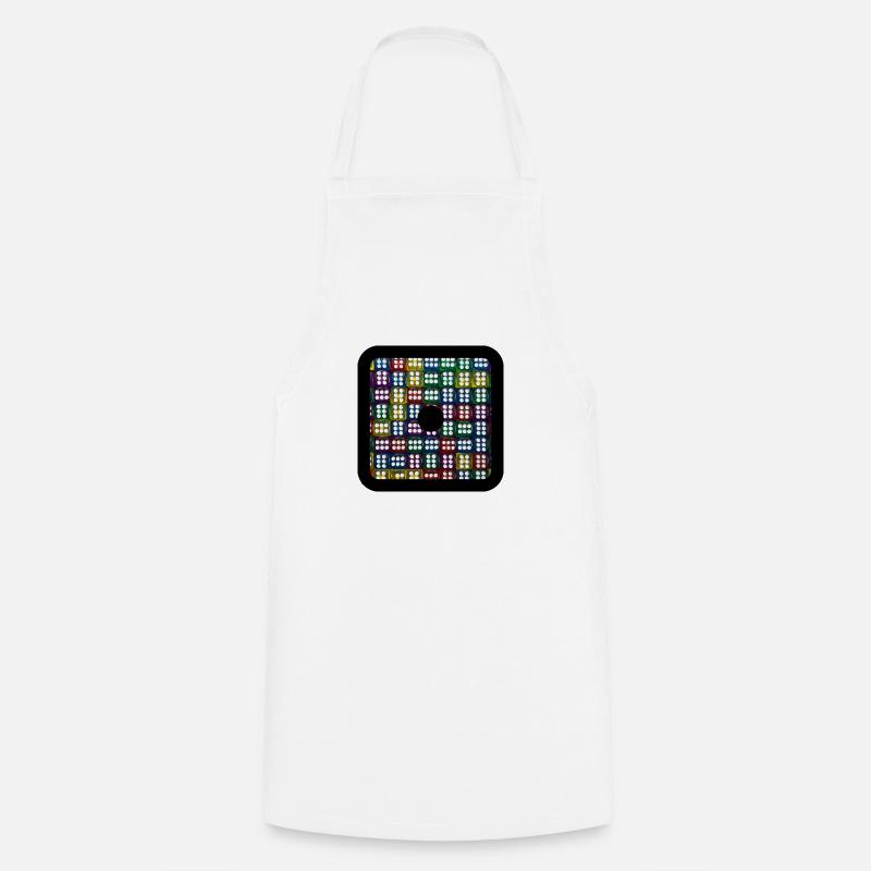 Cubesss 2 - Kochschürze - Weiß