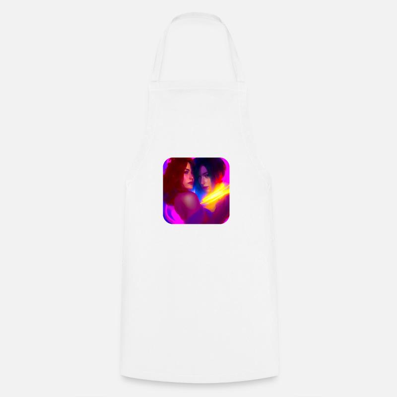 In Love - Cooking Apron - white