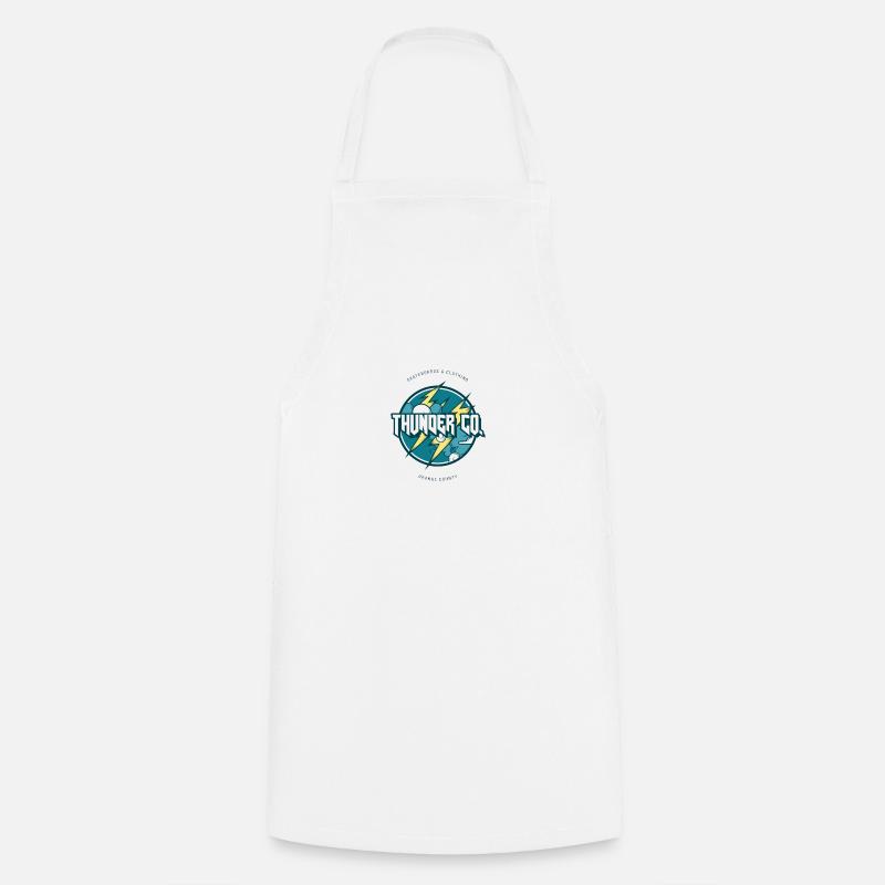 THUNDER CO. - Cooking Apron - white