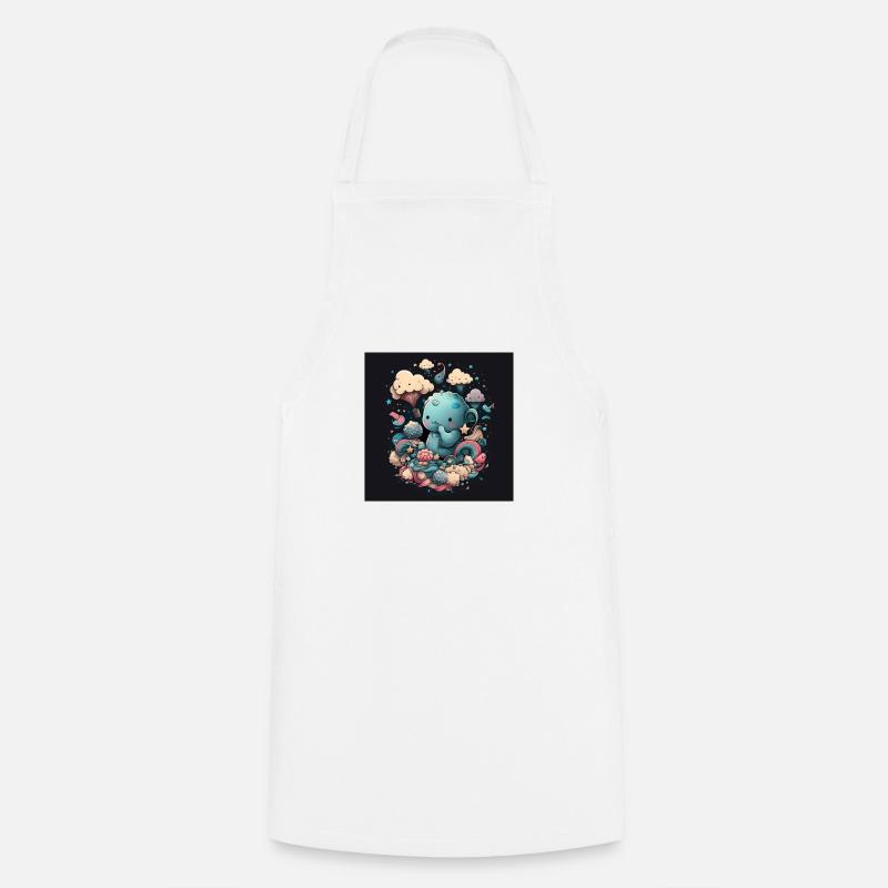 Fantaisie - Tablier de cuisine - blanc