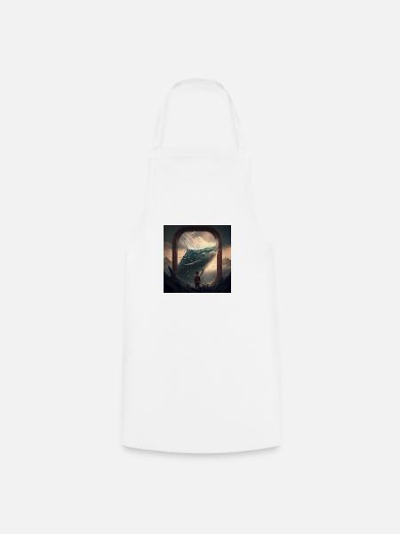 Whale - Kochschürze - Weiß