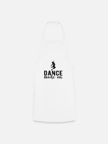 Dance Mode on - Kochschürze - Weiß