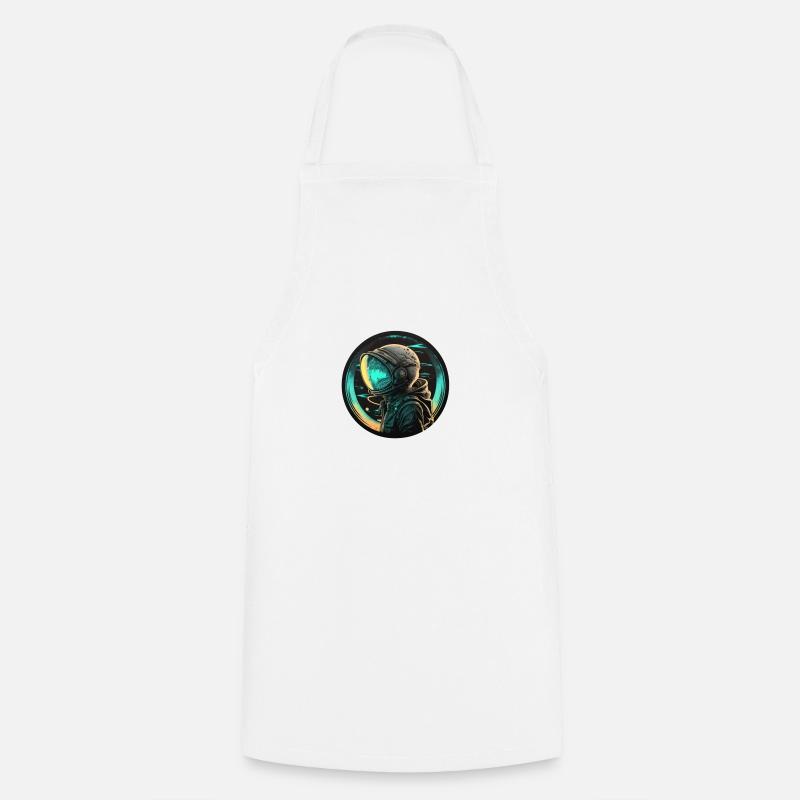 Extraterrestre - Tablier de cuisine - blanc