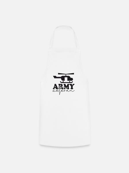 Army Veteran - Kochschürze - Weiß