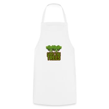 Nature - Tablier de cuisine - blanc - Devant - AI Model Male 185 dark (185cm)