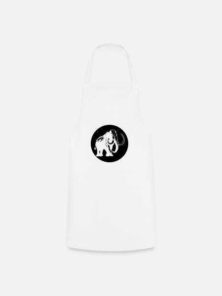 elephant - Kochschürze - Weiß