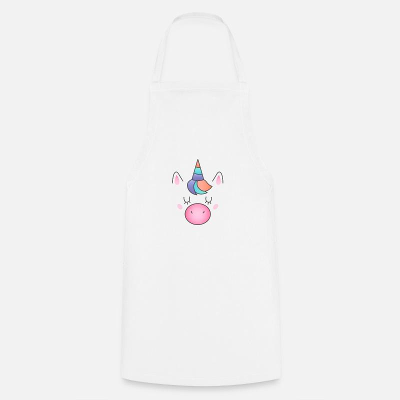 Petite Licorne - Tablier de cuisine - blanc