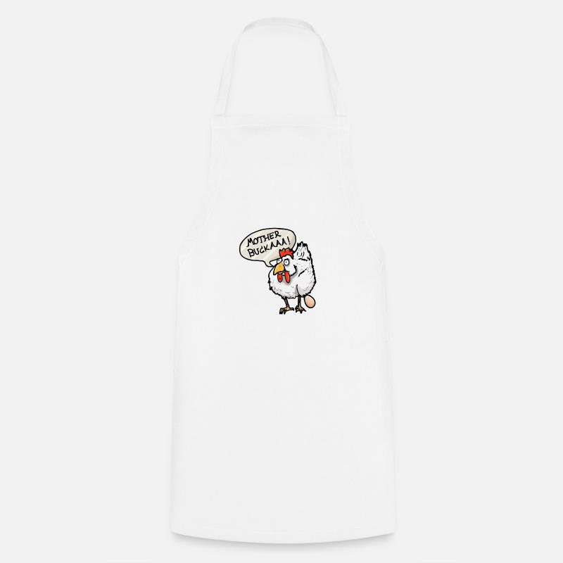 Mère bukaaa !! - Tablier de cuisine - blanc