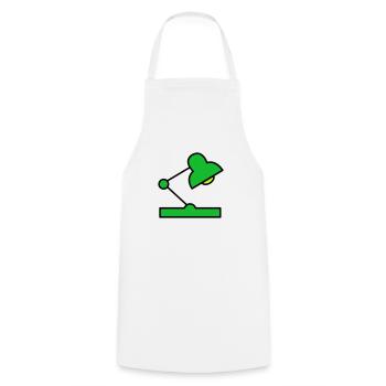 Desk lamp - Cooking Apron - white - Front - AI Model Male 185 dark (185cm)