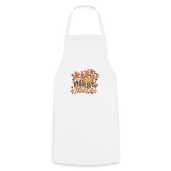 Mother's Day Vintage Mama/Mom 3 - Cooking Apron - white - Front - AI Model Male 185 dark (185cm)