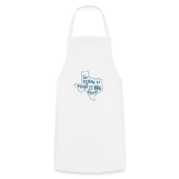 Western Desert Retro 7 - Cooking Apron - white - Front - AI Model Male 185 dark (185cm)